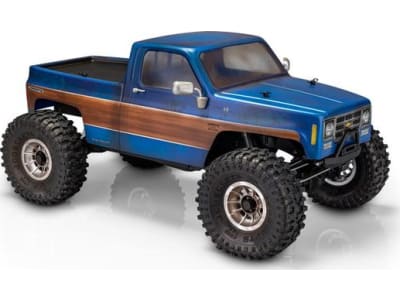 JCO0465 1978 Chevy K10 Tuck clear Body shell 12.3 Wheelbase Clear