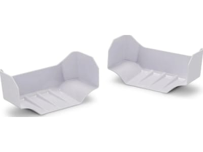 JCO0527W Truggy 1 / 8 Evo Molded Front Wings  White   2 