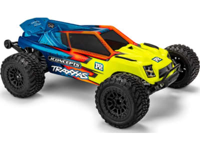 JCO0694 P2 - Stadium Truck Body - Fits: Traxxas Rustler Clipless Clear