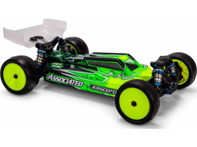 JCO0715 F2 - B84 Body W /  Carpet  /  Turf  /  Dirt Wing Fits B84 Clear