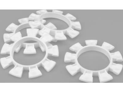 JCO2212-3 Satellite tire gluing rubber bands : White
