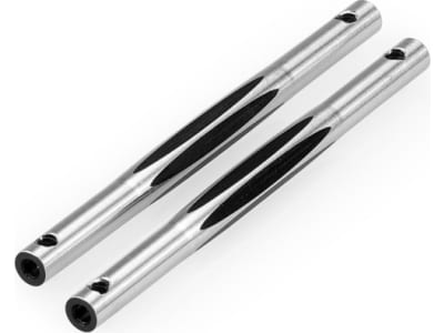 JCO2932-2 Diamond Nose Brace Tubes Black for RC10t  /  T2  /  RC10gt 2 pieces