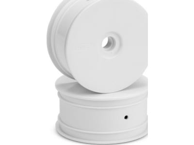 JCO3300W Mono - RC10T narrow front wheel white - 2pc