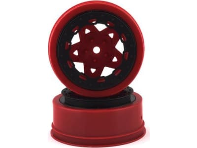 JCO3390RB Tremor Slash Narrow Front Wheel - Red Wheel  /  Black Beadlock -