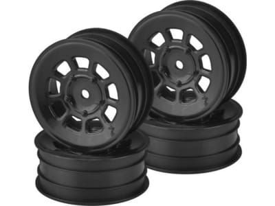 JCO3397B 9 shot - B7 -B6.4 - YZ2 - XB2 - LD3 2.2 front wheel black - 4pc