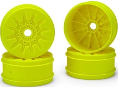 JCO3445Y Pioneer 1:8th Buggy Wheel 83mm - Yellow 4pc