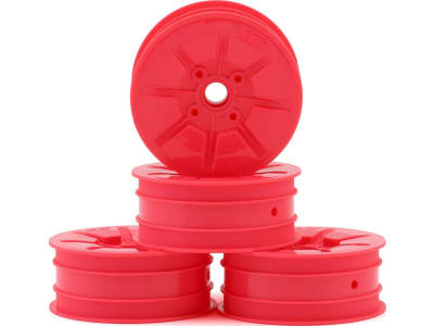 JCO3463P RC10 Pioneer 2.2 Bearing Front Wheels  Pink   4 
