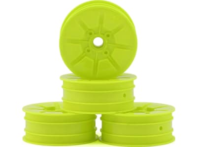 JCO3463Y RC10 Pioneer 2.2 Bearing Front Wheels  Yellow   4 