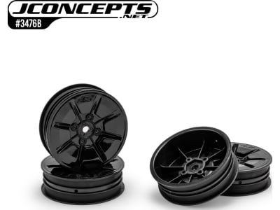 JCO3476B Pioneer - 2.2 2WD Buggy Slim Front Wheel Black