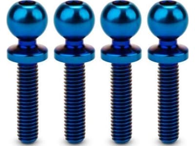 JCO5135-1 Jci 5.5 X 12mm Revolved Titanium Ball-Stud Burnt Blue 4pc Fi