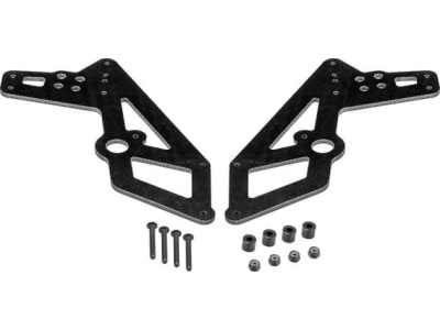 JCO5150 LMT rear shock tower 2pc. Fits - #LOS241050 mounts to adapt #048