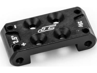 JCO5185S RC10b7 Front Bulkhead 2.5 Degree 25g Steel Fits RC10b7  /  RC10