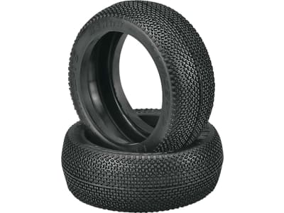 JCO3174-01 1 / 8 ReHab Tire Blue Compound: 83mm Buggy Wheel 2