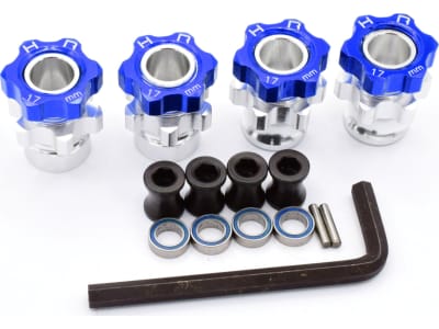 JT107W06 17mm Hex Wheel Adapters with 8mm Extension - TRA Jato