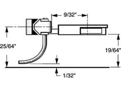 KAD27 HO Multi-Purpose Coupler 9 / 32 Under 2pr