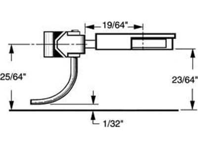 KAD28 HO Multi-Purpose Coupler 9 / 32 Center 2pr