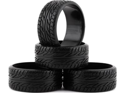 KLR-48258 1:10 Abs Treaded Drift Tire Set  4 