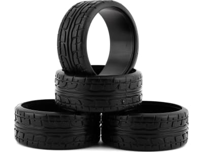 KLR-48260 1:10 Abs Treaded Drift Tire Set  4 