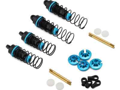 KOS04901TA 12mm Aluminum Big Bore Vintage 1 / 10 Buggy Shocks Set  Blue / Black