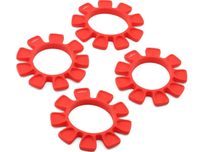 KOS14605R Ufo High Strength Silicone Tire Glue Bands  Red   4   1 / 8 and 1 / 10