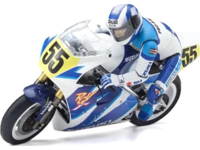 KYO34935T1 Hang On Racer Suzuki RGV1992 Electric 1 / 8 Motorcycle Kit