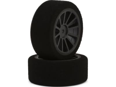 KYOAMR-AV10-TFC4 Avantie 1 / 10 On Road Touring Car Rear Foam Tires  Black   2 