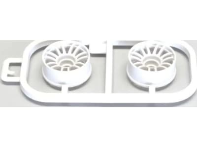 KYOMZH131W-N25B Multi Wheel II N / Offset 2.5 White / RE30 / 2 pieces  MZH131W-N25B