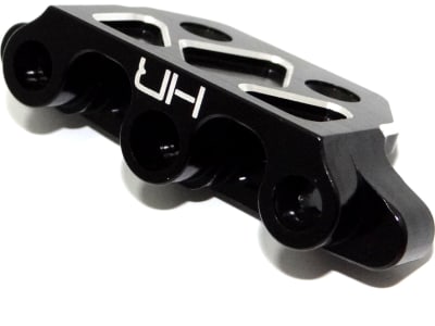 LCF09A01 Aluminum Rear Hinge Pin Brace and Skid Plate - TRA