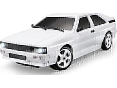 LD12804W 1 / 28 Pro 1 / 28 4WD RC Drift / Rally Car with Gyro White LD12804