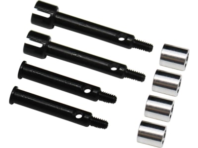 LMCB39W5 +5 Wide Steel Drive Shafts Axles: Losi Micro-B