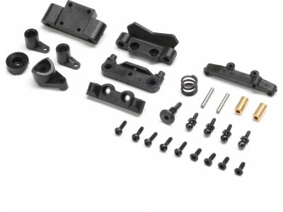LOS-1761 Bulkhead Pin Mounts Steering Rack. Saver: Micro-B / T