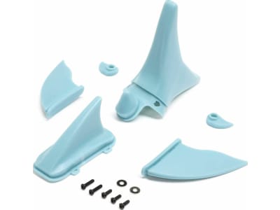 LOS-2055 Replacement Fin Set Megalodon: Mini LMT