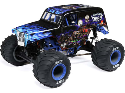 LOS01026T2 1 / 18 Mini LMT Son Uva Digger 2S 4X4 RTR Brushed Monster Truck Ba