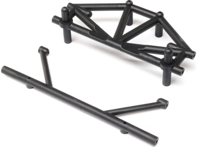 LOS230117 Cage Crossbraces Front / Rear: RZR Rey