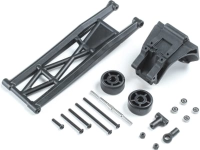 LOS231077 Wheelie Bar Set Complete: 22S Drag