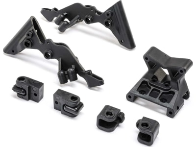 LOS231108 Shock Tower Set and Track Mount: Baja Rey 2.0