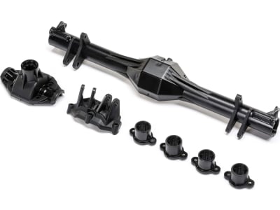 LOS232079 Axle Housing Set Rear: Baja Rey 2.0