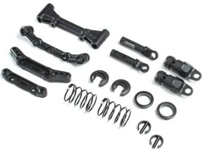 LOS233029 Upper Shock Spring Set Soft Med Hard 2ea. : ASN