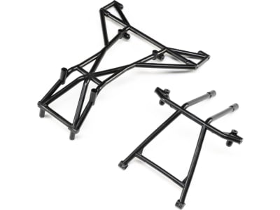 LOS241042 Top and Upper Cage Bars Black: LMT