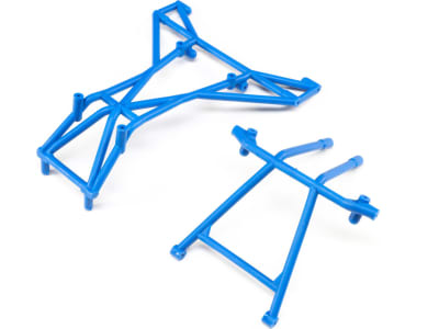 LOS241048 Top and Upper Cage Bars Blue: LMT