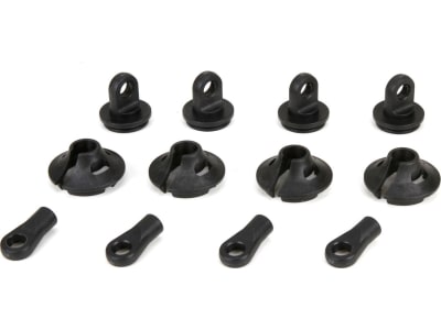 LOS253006 Spring Cups / Clips / Shock Ends 2 : 1:5 4WD DB XL