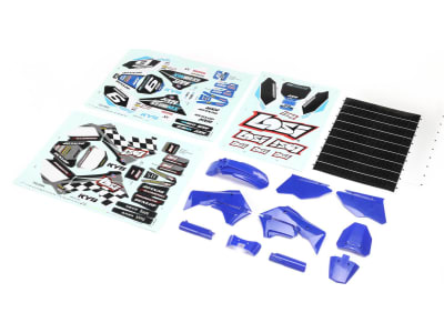 LOS260001 Blue Plastics w / Wraps: PM-MX / SM