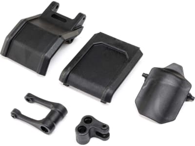 LOS264001 Pull Rod Knuckle and Skid Plates: PM-MX / SM