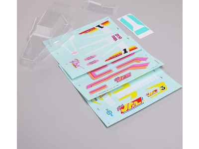 LOS310002 Body and Wing Clear: Mini JRX2