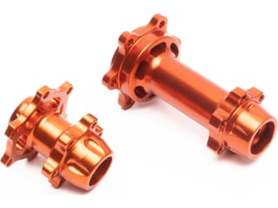 LOS362003 Aluminum Hub Set Machined Orange: PM-MX / SM
