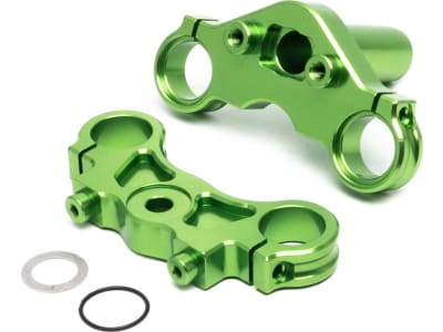 LOS364008 Aluminum Triple Clamp Set Green: PM-MX / SM