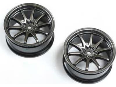 LOS43035 Wheel Front Volk Racing CE28N 54x26mm gunmetal  2 