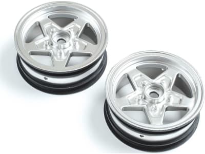 LOS43047 Front Wheel Satin Chrome 2 : 22S Drag