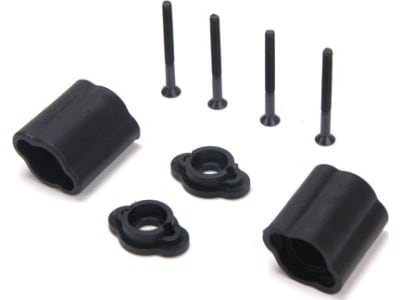 LOSA2030 Rear Outer Hub Cap and Hardware: CCR