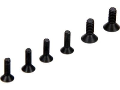 LOSA6294 2-56x5 / 16in FHCS Flat Head Cap Screws  6 